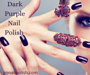 Dark Purple Nail Polish