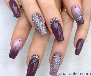 Dark Purple Nail Polish